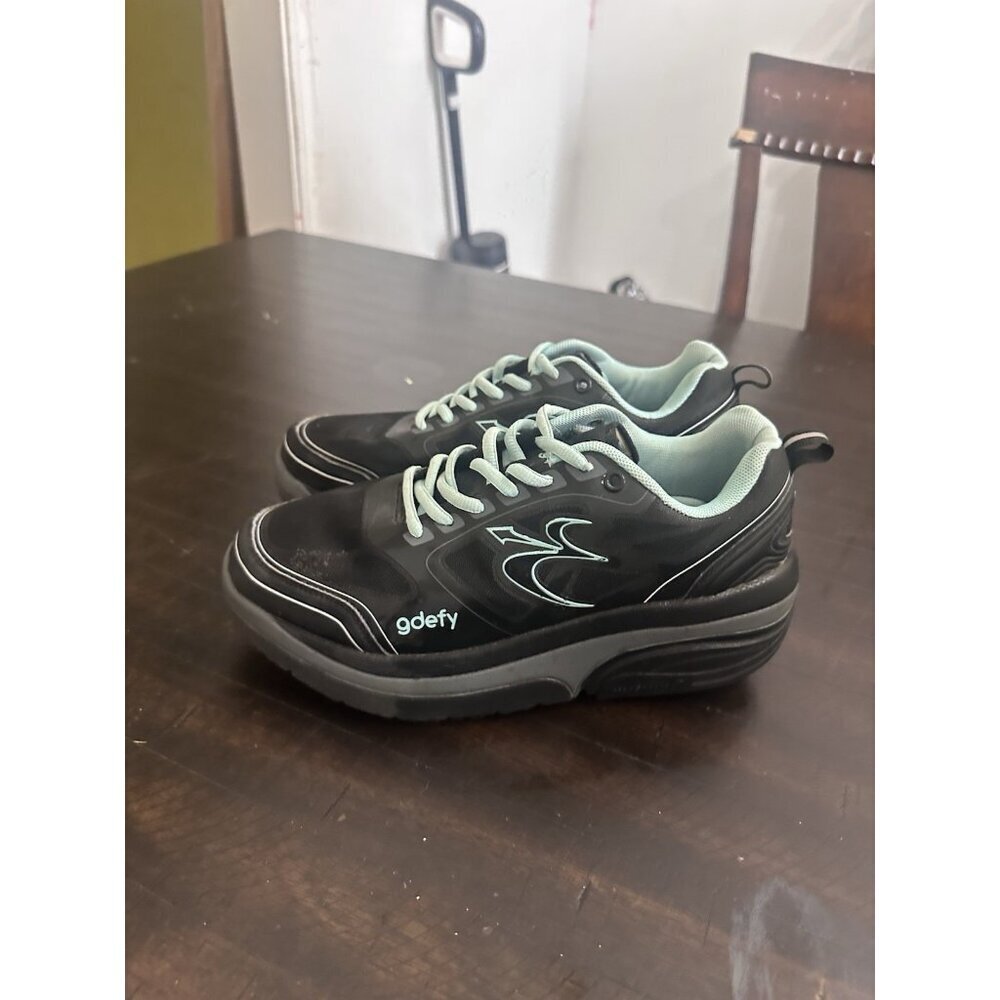 Gravity Defyer G-Defy TB9022FTL Black Ion VersoShock Walking Shoes Women's 8.5